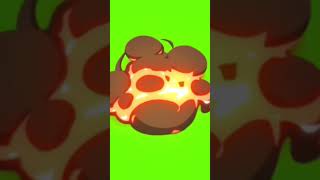 animation explosion green screen [upl. by Theodore]