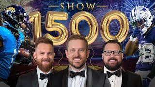 Show 1500 Starts of the Week  Week 10 Breakdown Fun Surprises  Fantasy Football 2023  Ep 1500 [upl. by Lada]