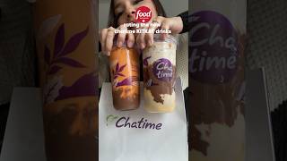 Rating the New Chatime KitKat Bubble Teas 🍫 chatime [upl. by Htebsle]