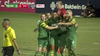 ROWDIES CLOSE REGULAR SEASON WITH 30 WIN OVER INDY [upl. by Lomasi]