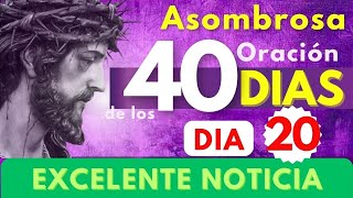 cuaresma DÍA 20🛐 EXCELENTES NOTICIAS Jer 2911 Asombrosa oracion de los 40 días💜 [upl. by Katlin]