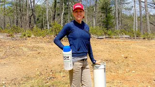 Shock Chlorinating our New Well for our DIY House [upl. by Kitti]