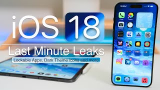 iOS 18 and WWDC  Last Minute Leaks [upl. by Aleirbag]