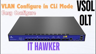 VSOL OLT VLAN Configure and allow a port in CLI Mode  Bangla Tutorial [upl. by Payson]