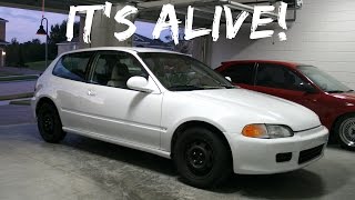 Distributor Replacement to Fix the Tach  1992 Honda Civic EG project  Ep 9 [upl. by Cynthea121]