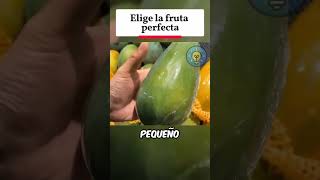 Elige la fruta perfecta curiosidades shorts [upl. by Bencion]