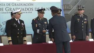 Ceremonia de graduación de la Escuela Militar de Graduados de Sanidad [upl. by Esilahs932]