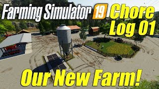 Farming Simulator 19 Setting Up Our New Horse Farm  Chore Log 1 [upl. by Yhotmit]