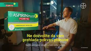 Aspirin® PLUS C FORTE  Ne dozvolite da vam prehlada pokvari planove [upl. by Grishilde]