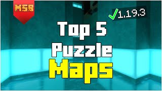 Top 5 Puzzle Maps for Minecraft 1194 [upl. by Mchugh599]