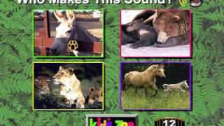 Who Makes This Sound From Kids Zoo A Baby Animal Adventure MSDOSPackard Bell Version [upl. by Kirstyn205]