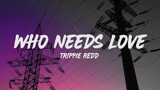 Trippie Redd  Who Needs Love Lyrics [upl. by Marela463]