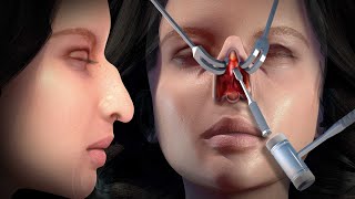 Rhinoplasty Nose Job  Step by step [upl. by Aenad207]