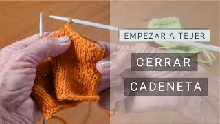 Cerrado cadeneta ¿cómo es ➜ Aprende a Tejer con los videos de Lucila [upl. by Kendrah]