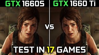 GTX 1660 SUPER vs GTX 1660 Ti  Test in 17 Games at 1080p  The Ultimate Comparison 🔥  2023 [upl. by Aicilif]