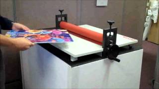 Mounting with a Manual Laminator [upl. by Sawyor]