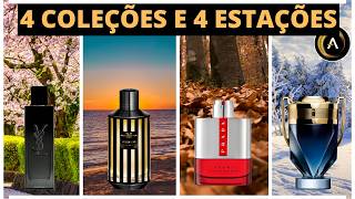 4 COLEÇÕES DE PERFUMES PARA AS 4 ESTAÇÕES DO ANO COM EXCELENTE CUSTO x BENEFÍCIO [upl. by Duahsar]