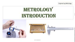 introduction to metrology [upl. by Publius174]