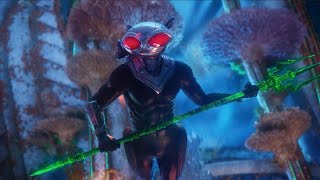 Black Manta Powers and Fight Scenes  DCEU [upl. by Ayocal]