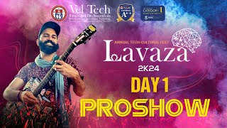 Vel Tech Lavaza 2K24 Annual Techfest  Day 1  21st March 2024 [upl. by Dupre]