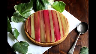 Tarte à la rhubarbe [upl. by Ennovyahs]