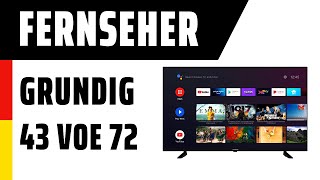 Fernseher Grundig 43 VOE 72  Test  Deutsch [upl. by Anuahsat867]