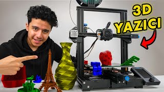 EN POPÜLER 3D YAZICIYI ALDIM Creality Ender 3 V2 [upl. by Zerline]