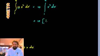 Wiskunde  Integreren  Enkele voorbeeldberekeningen  basis [upl. by Leta]