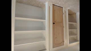 Closet Shelves Built Out of MDF diy handyman storage [upl. by Zetta]