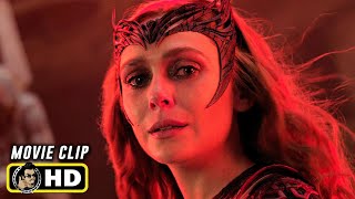 DOCTOR STRANGE 2 2022 Wanda Destroys the Darkhold HD IMAX Clip [upl. by Sontag]