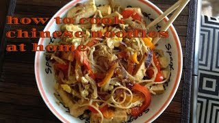 how to cook veg chow mein noodles  VegetarianVegan Noodles  Yourchoicefood [upl. by Karrah]