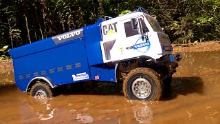 Getting STUCK in MUD in our New 1300 USD Mechanics Truck  RC ADVENTURES [upl. by Meador]