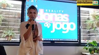 coletiva de imprensa Reality Donas do Jogo 2024 [upl. by Wash]