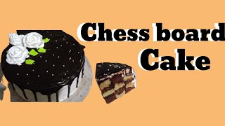 Chess board cake recipeCake recipe in MalayalamTaste of Palazhy [upl. by Ahsaz854]