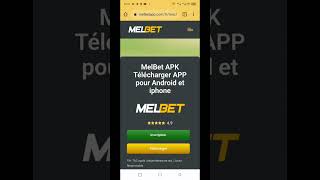 Télécharger l’application Melbet sur Téléphone melbet melbetaccountopening melbetpromocode [upl. by Ellerad]