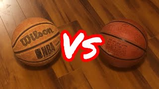 Spalding VS Wilson Review  Which one makes better basketballs [upl. by Myrtice]