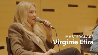 Masterclass with Virginie Efira in New York [upl. by Suiluj]