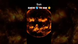 Sun vs Earth size compair knowledge earth space shorts [upl. by Lori]