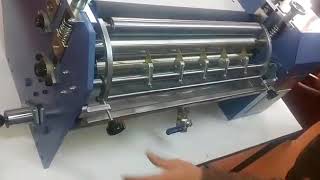 TOPKAPI 55cm MANUEL SIVAMA MAKİNASI  MANUAL GLUING MACHINE [upl. by Pussej586]