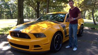 Review 2013 Ford Mustang Boss 302  Pure Raw V8 Emotion [upl. by Kassi876]