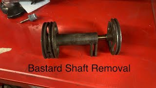 “Bastard” Shaft Removel  Brunswick Pinsetter Repairs [upl. by Sherborne361]