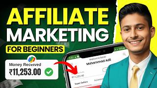 Affiliate Marketing for Beginners I Earned ₹11253 in 3 Days with Zero Investment 💸🔥 [upl. by Illehs940]