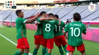 Todos los Goles de México en los Juegos Olímpicos Tokyo 2020 [upl. by Salangia]