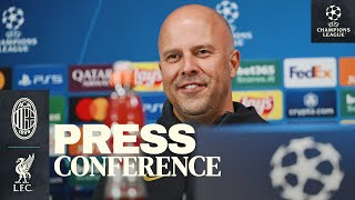 Champions League Press Conference AC Milan vs Liverpool [upl. by Tshombe728]