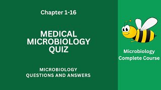 Medical Microbiology Quiz Questions Answers PDF  Medical Microbiology Notes Ch 116 Quiz  Book App [upl. by Ahsinak]