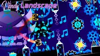 Windy Landscape 50 3  Geometry Dash [upl. by Anitroc19]