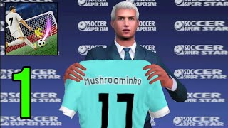 Soccer Super Star New Career  Gameplay Walkthrough Part 1 iOS Android [upl. by Salomo]