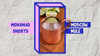 DRINK MOSCOW MULE COM REFRIGERANTE DE GENGIBRE  Mohamad Hindi  shorts [upl. by Nirol277]