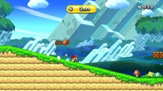 New Super Mario Bros U  Défis  Droit au but Wii U [upl. by Morgan]