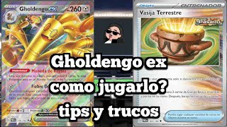 Gholdengo ex  daño increíble y robo brutal  Como jugarlo tips y trucos [upl. by Nebuer]